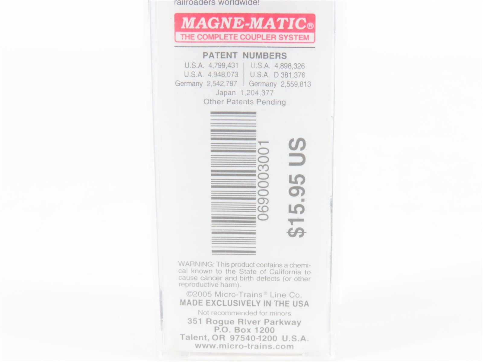 N Scale Micro-Trains MTL 06900030 CP Canadian Pacific 51' Mech Reefer #286120