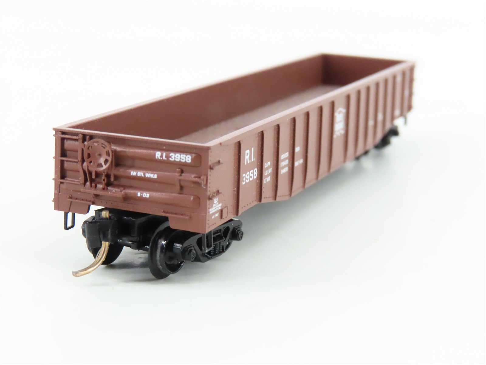 N Scale Micro-Trains MTL 105510 RI Rock Island 50' Gondola Car #3958