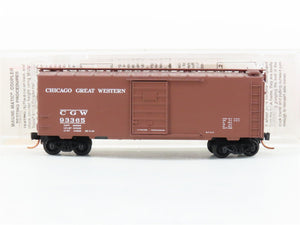 N Scale Micro-Trains MTL 20466 CGW Chicago Great Western 40' Boxcar #93365