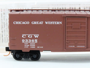 N Scale Micro-Trains MTL 20466 CGW Chicago Great Western 40' Boxcar #93365