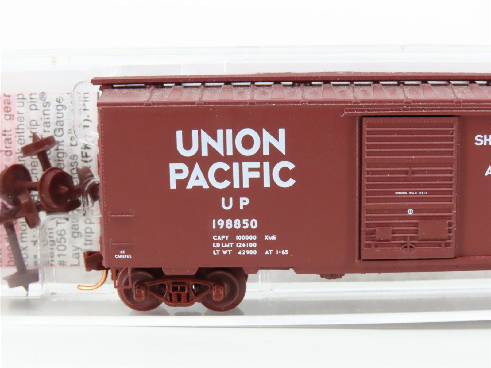 N Scale Micro-Trains MTL 02000710 UP Union Pacific 40' Boxcar #198850