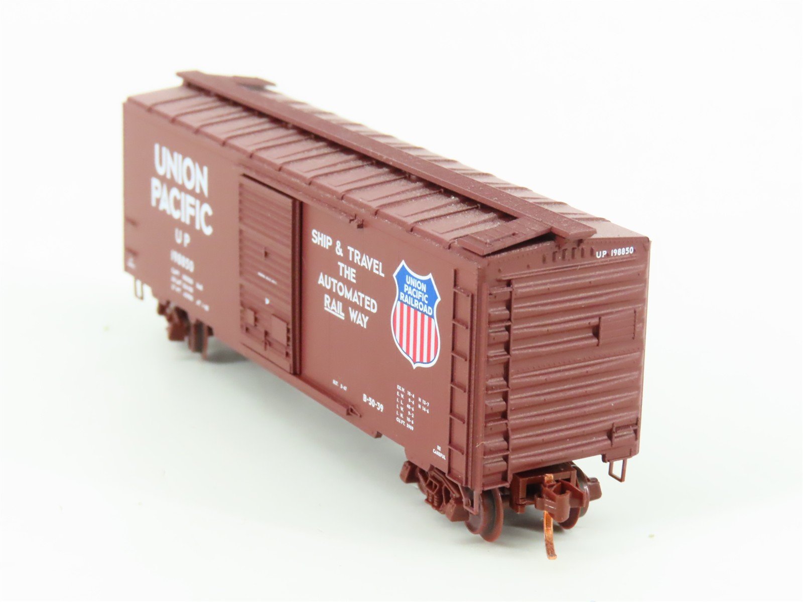 N Scale Micro-Trains MTL 02000710 UP Union Pacific 40' Boxcar #198850