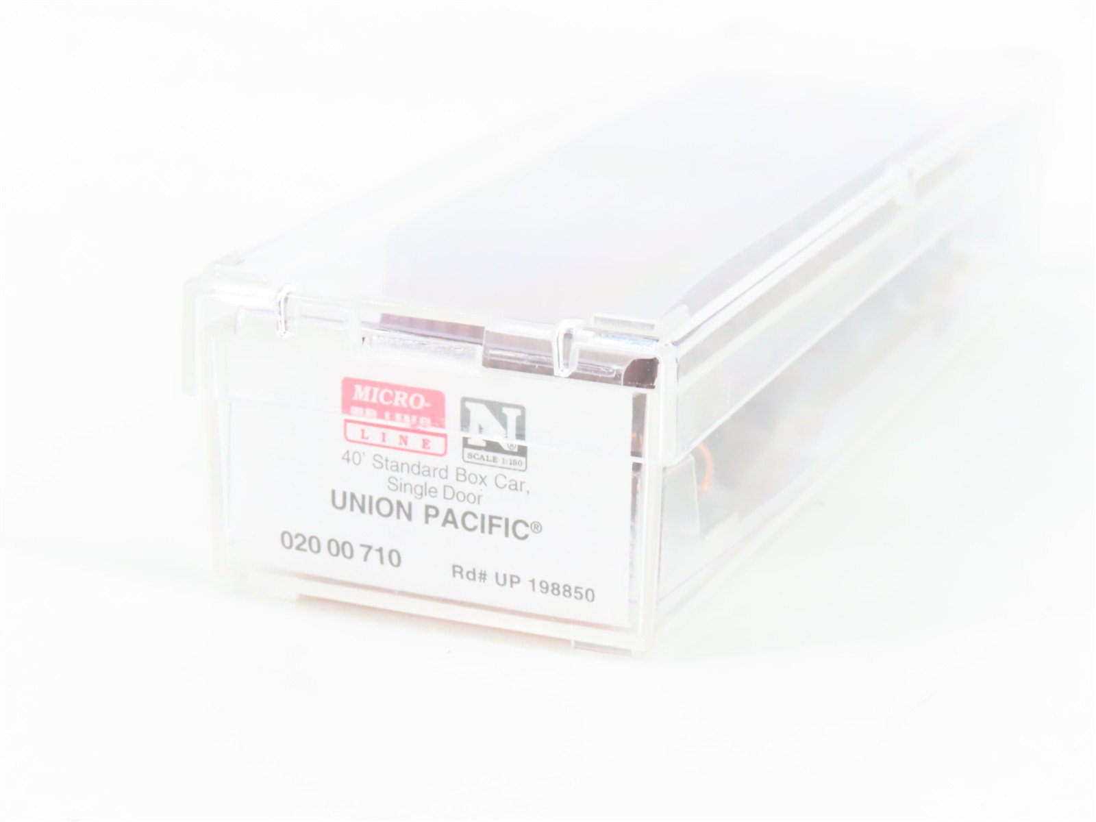 N Scale Micro-Trains MTL 02000710 UP Union Pacific 40' Boxcar #198850