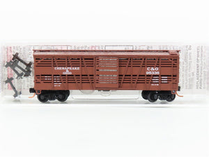 N Scale Micro-Trains MTL 35180 C&O Chesapeake & Ohio 40' Stock Car #95336