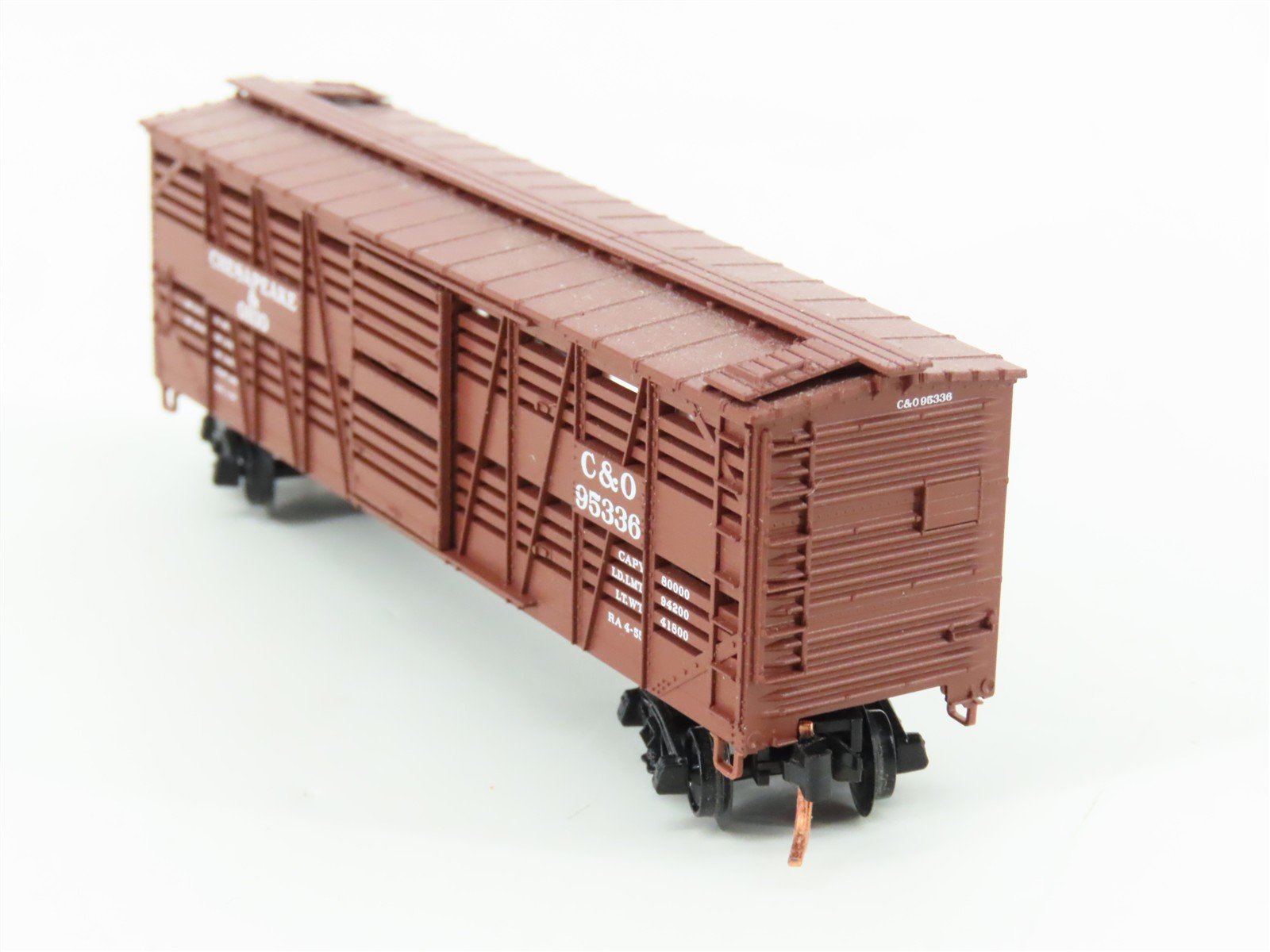 N Scale Micro-Trains MTL 35180 C&O Chesapeake & Ohio 40' Stock Car #95336