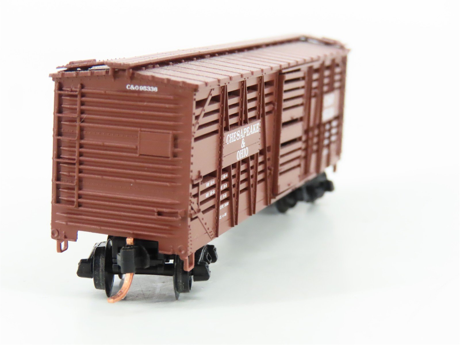 N Scale Micro-Trains MTL 35180 C&O Chesapeake & Ohio 40' Stock Car #95336