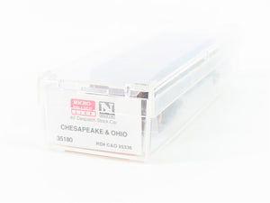 N Scale Micro-Trains MTL 35180 C&O Chesapeake & Ohio 40' Stock Car #95336
