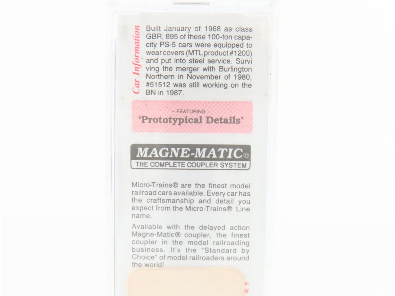 N Scale Micro-Trains MTL 105530 SLSF Frisco 50' Gondola Car #51512