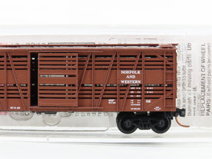 N Scale Micro-Trains MTL 35150 N&W Norfolk & Western 40' Stock Car #33000