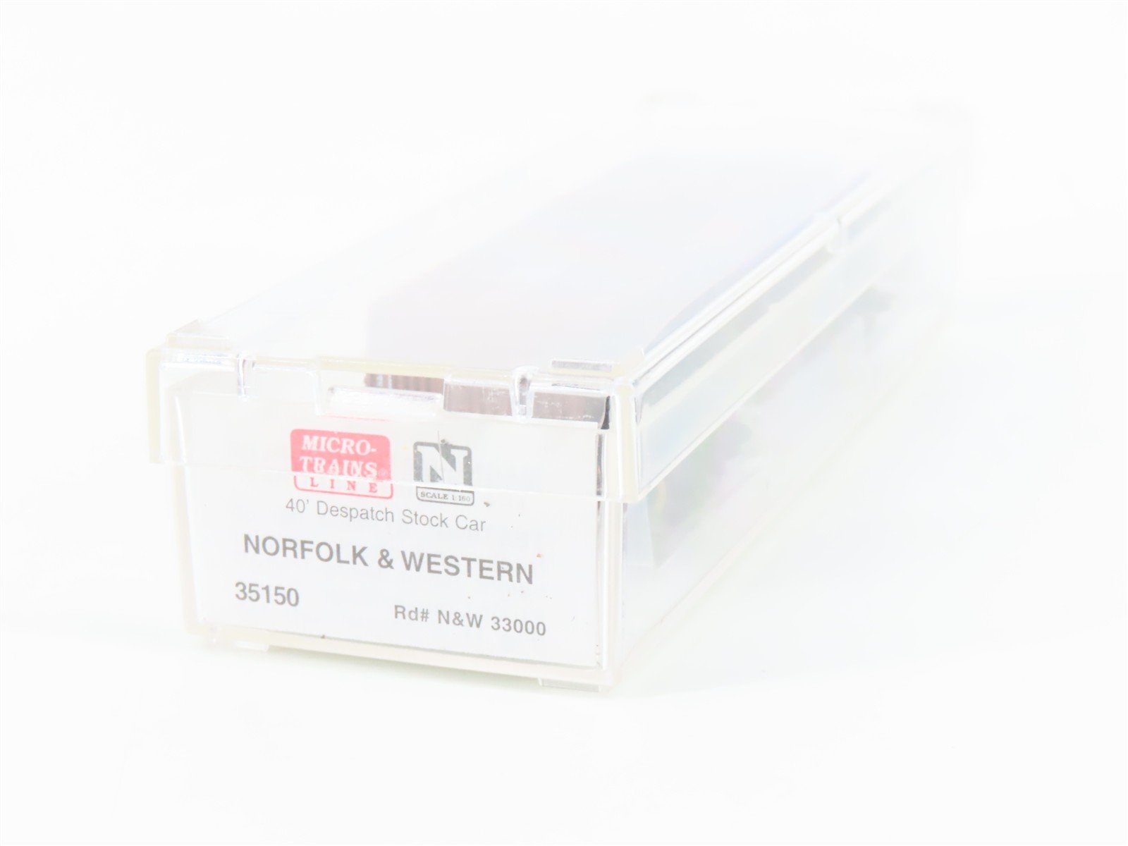 N Scale Micro-Trains MTL 35150 N&W Norfolk & Western 40' Stock Car #33000
