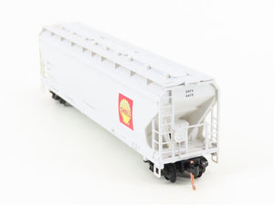 N Scale Micro-Trains MTL 94210 SHPX SNFX Shell Oil 3-Bay Covered Hopper #4610