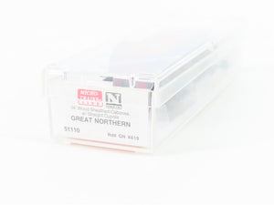 N Scale Micro-Trains MTL 51110 GN Great Northern 34' Wood Sheathed Caboose #X619