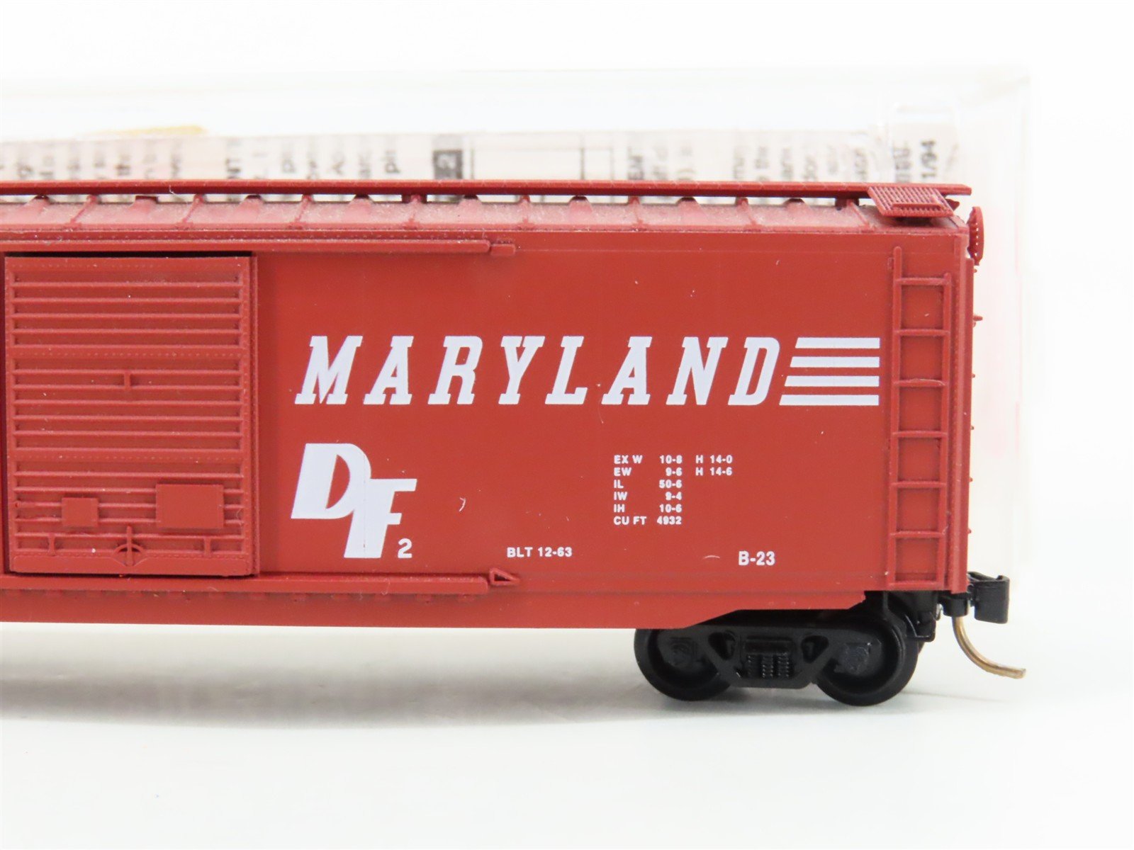N Scale Micro-Trains MTL 33070 WM Western Maryland 50' Boxcar #35006