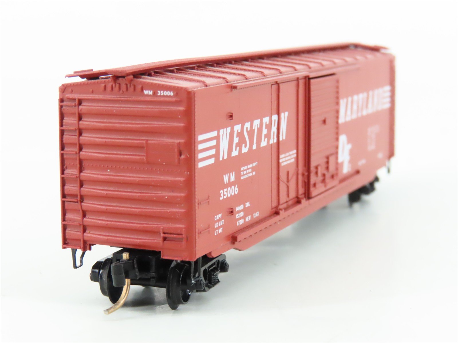 N Scale Micro-Trains MTL 33070 WM Western Maryland 50' Boxcar #35006