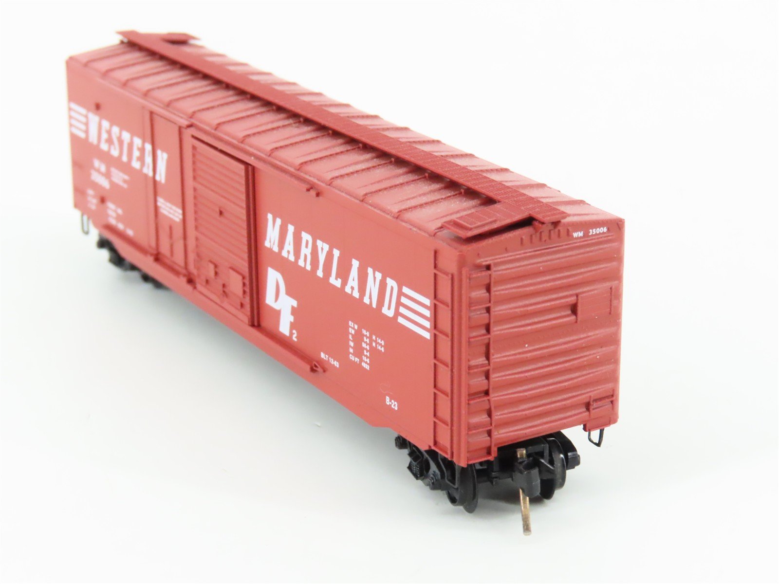N Scale Micro-Trains MTL 33070 WM Western Maryland 50' Boxcar #35006