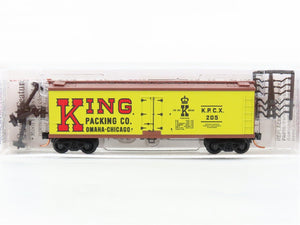 N Scale Micro-Trains MTL 49120 KPCX King Packing 40' Woodside Reefer #205