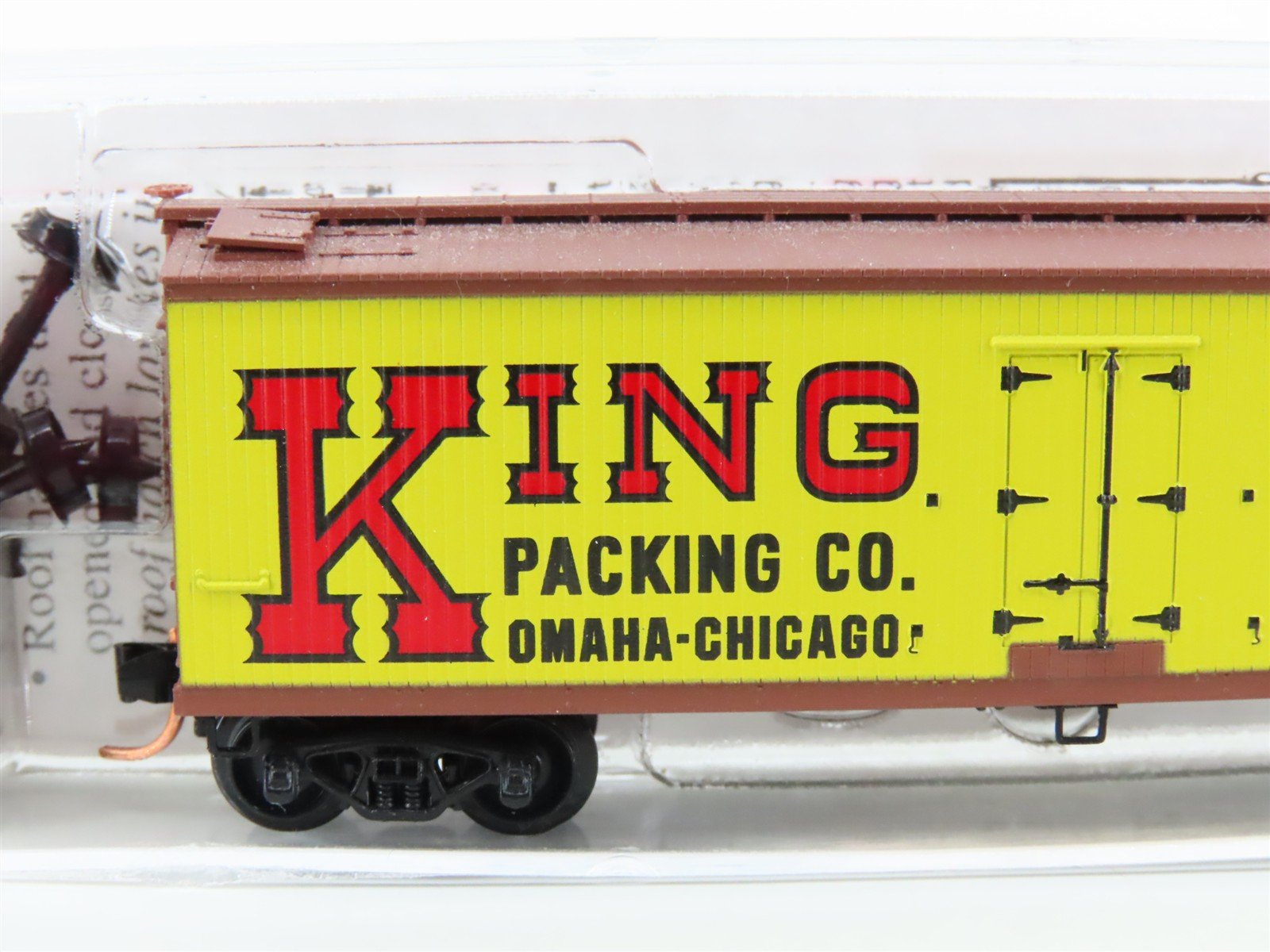 N Scale Micro-Trains MTL 49120 KPCX King Packing 40' Woodside Reefer #205