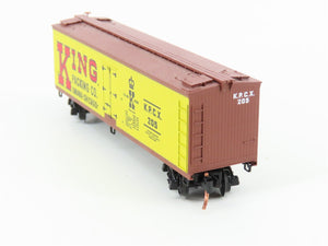 N Scale Micro-Trains MTL 49120 KPCX King Packing 40' Woodside Reefer #205