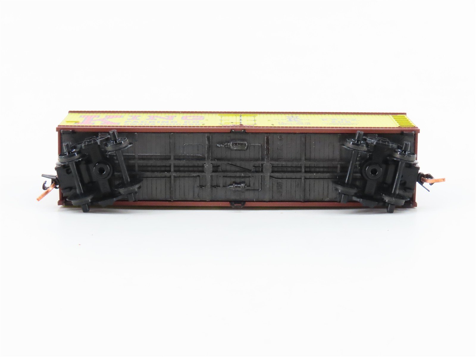 N Scale Micro-Trains MTL 49120 KPCX King Packing 40' Woodside Reefer #205