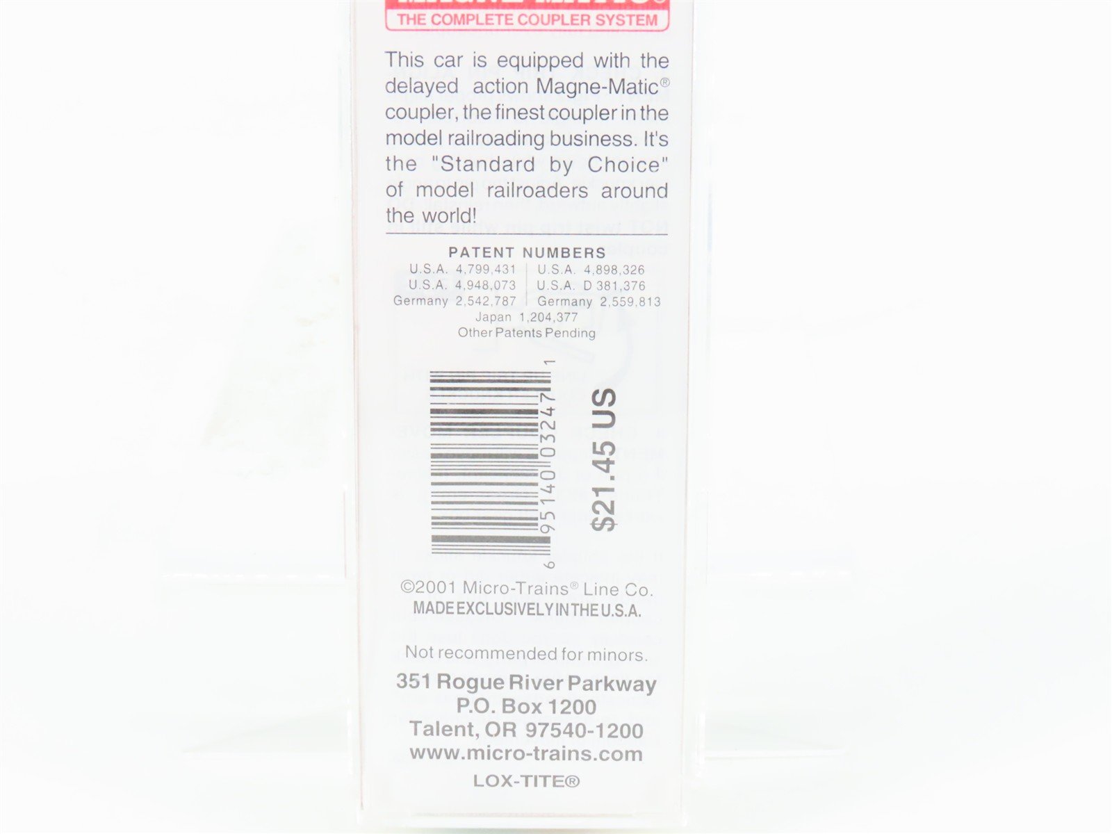 N Scale Micro-Trains MTL 71530 DRGW Rio Grande 89' TOFC Flatcar #105019