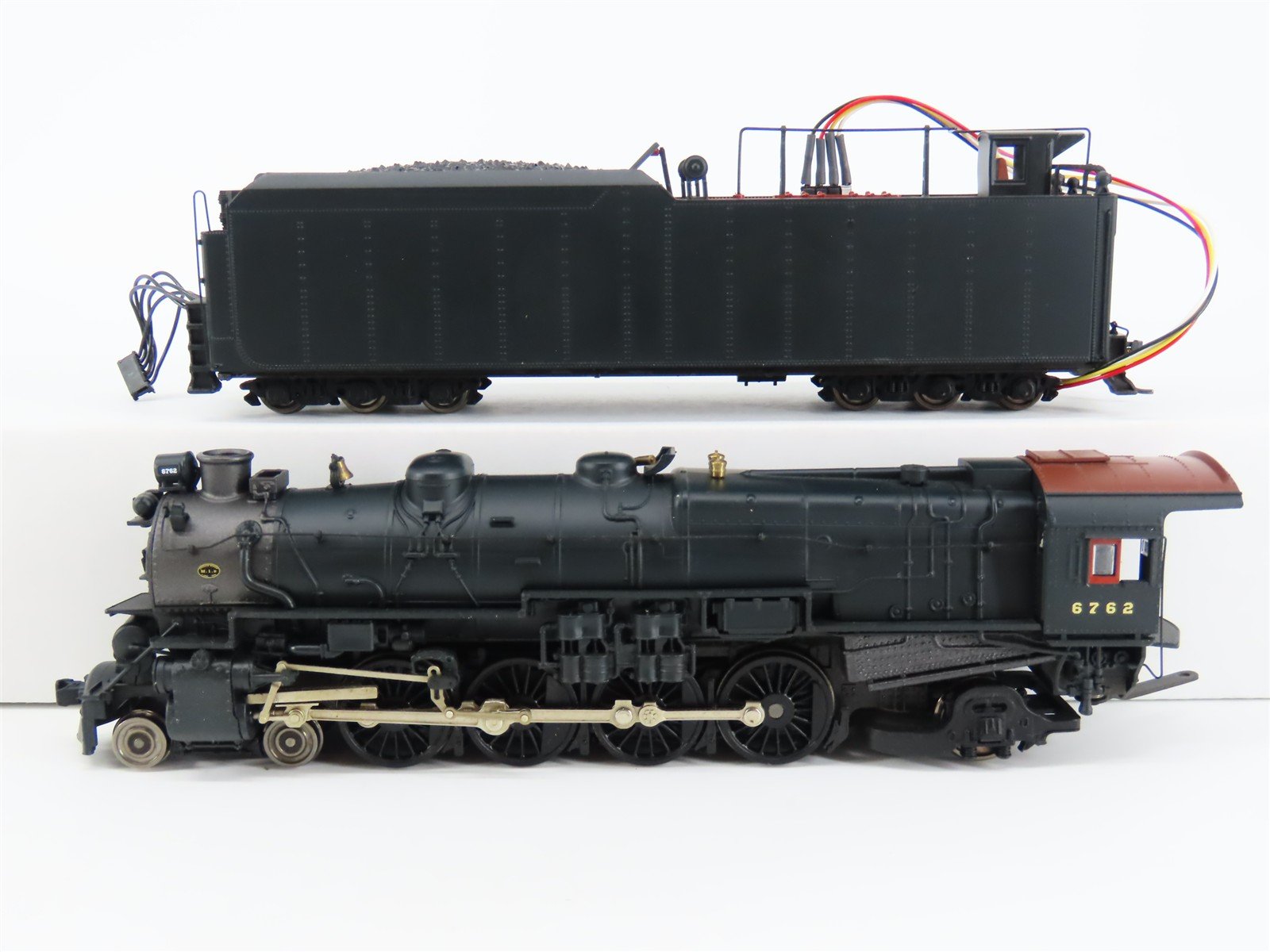 HO Scale Broadway Limited BLI Unlettered 4-8-2 Steam #6762 w/ DCC & Sound
