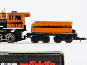 Z Scale Marklin 88035 DRGW Rio Grande 2-6-0 Steam Locomotive #136