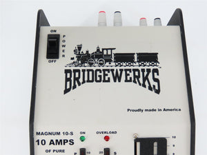 Bridgewerks Magnum 10-S Pure 10-Amp DC Transformer/Controller for G Scale