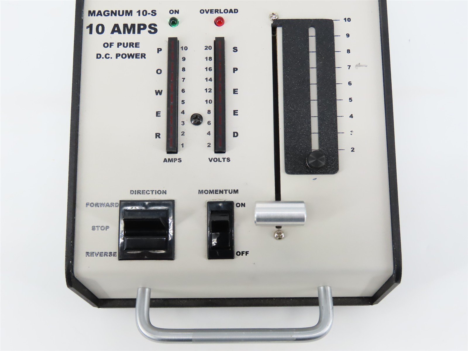 Bridgewerks Magnum 10-S Pure 10-Amp DC Transformer/Controller for G Scale
