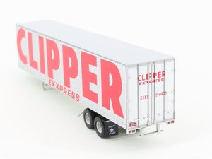 HO Scale Athearn ATH16144 Clipper Express 45' Z-Van Trailer #250430