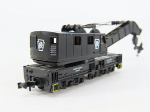 N Scale Model Power/Roco 3165 PRR Pennsylvania Crane Car & Work Car