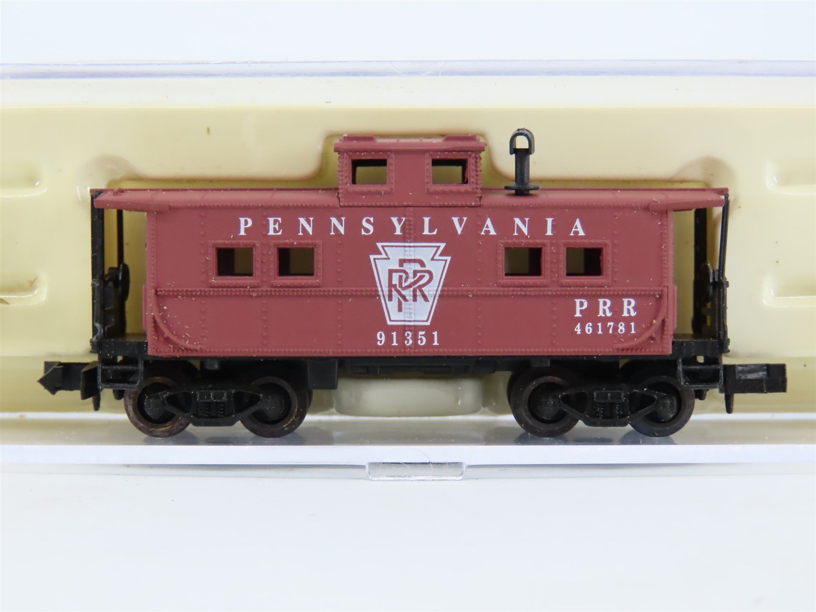 N Scale Life-Like 7397 PRR Pennsylvania Center Cupola Caboose #913781/461781