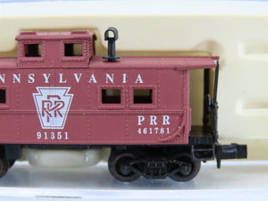 N Scale Life-Like 7397 PRR Pennsylvania Center Cupola Caboose #913781/461781