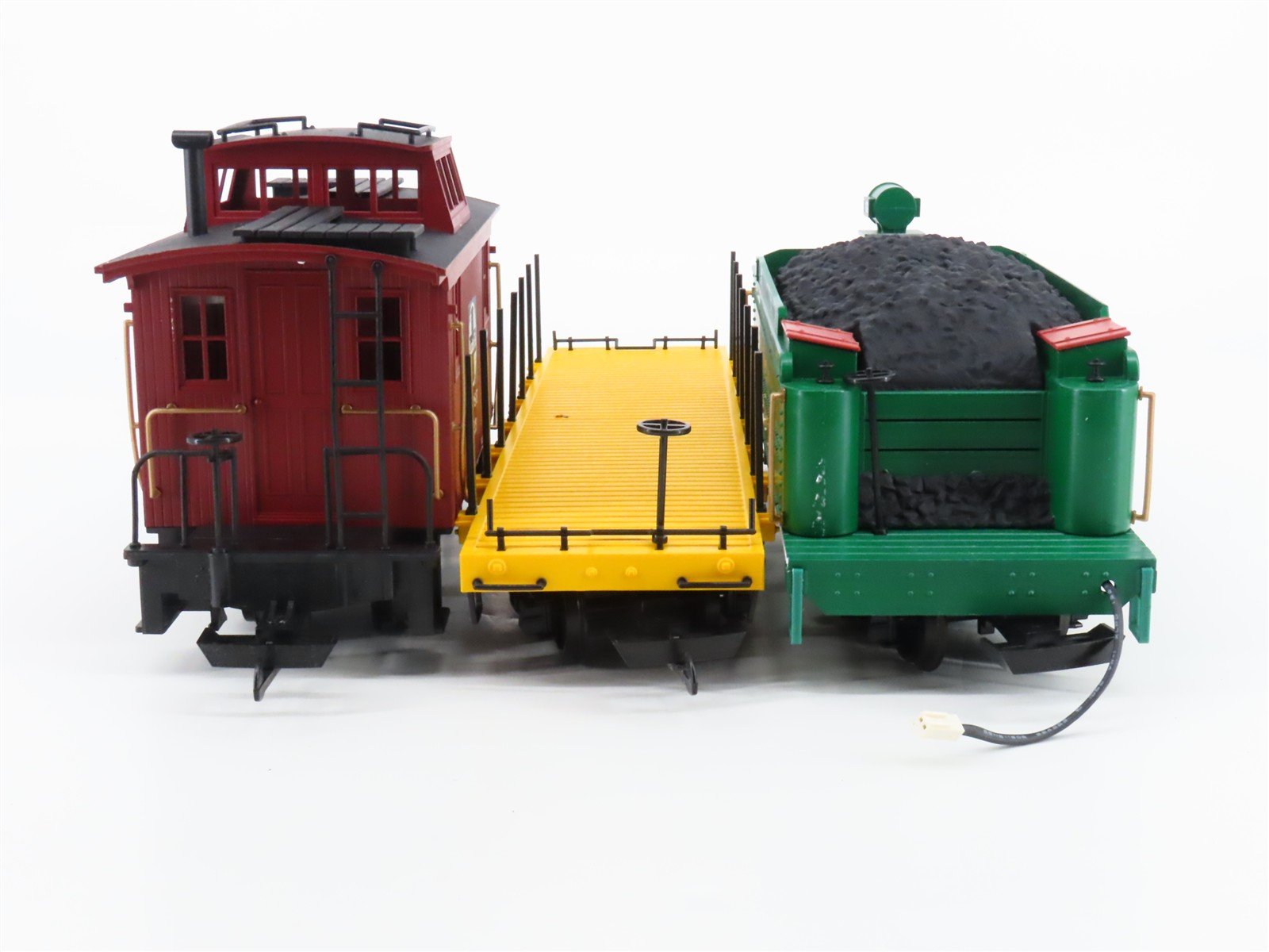 G Scale Bachmann 90-0100 ATSF 4-6-0 Battery Powered Steam Freight Train Set