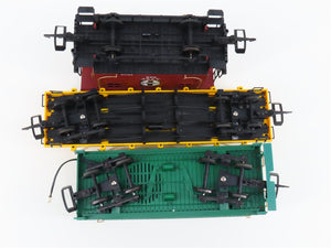 G Scale Bachmann 90-0100 ATSF 4-6-0 Battery Powered Steam Freight Train Set