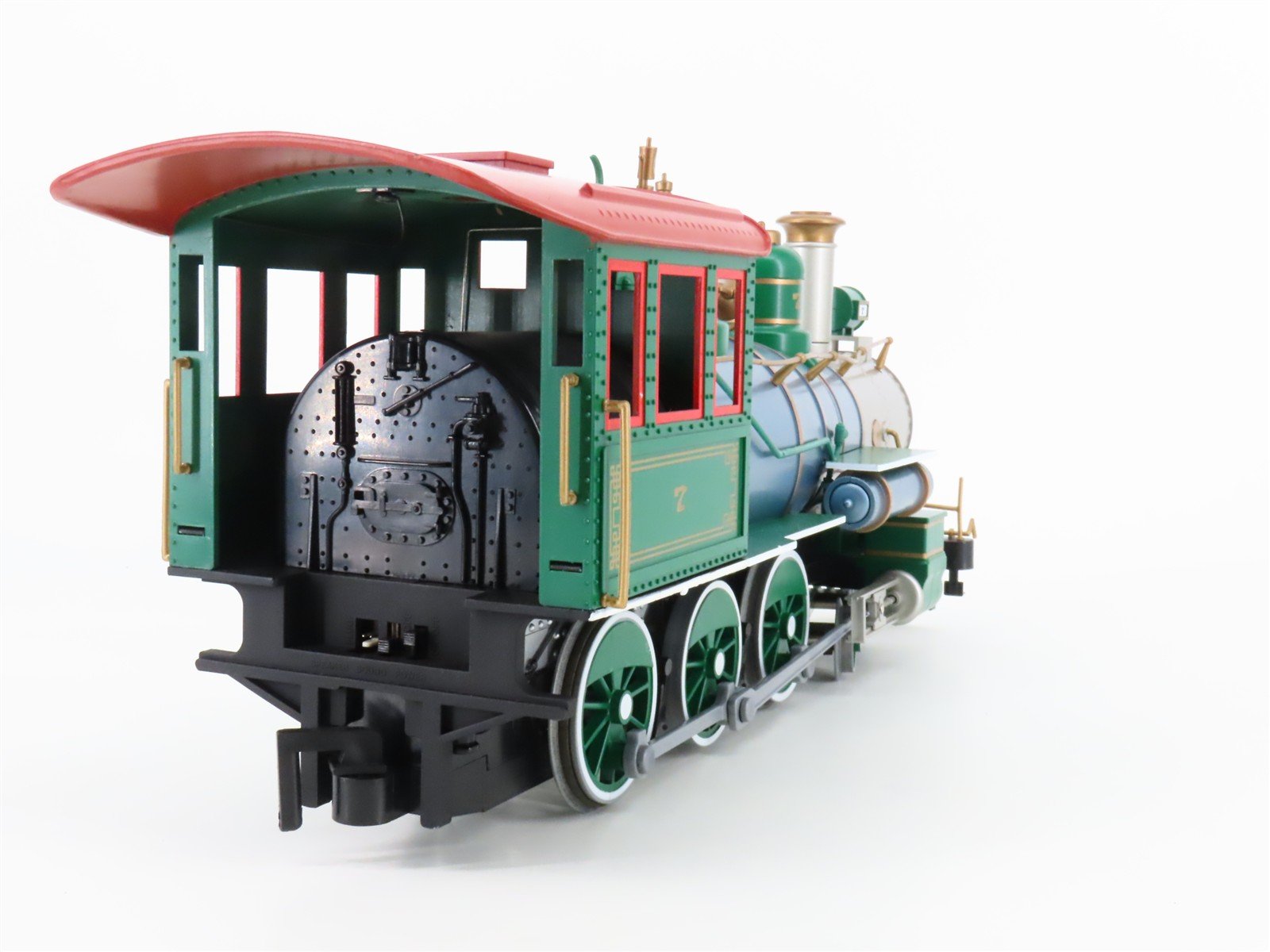 G Scale Bachmann 90-0100 ATSF 4-6-0 Battery Powered Steam Freight Train Set