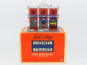 Department 56/Lionel 2202 Snow Village Electric Train Shop