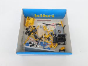 HO Scale Kibri Kit 16102 BULLOK Diesel Rail Tractor w/ Flat Car - Unpowered