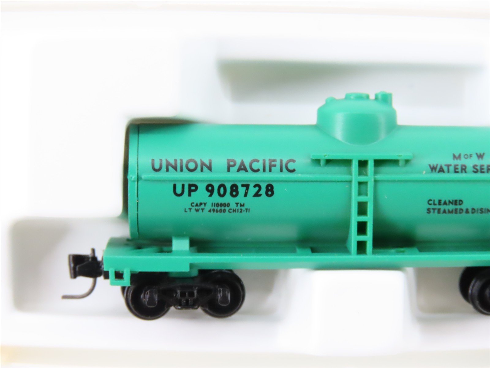 Z Scale Micro-Trains MTL 14414-2 UP Union Pacific Single Dome Tankcar #908728