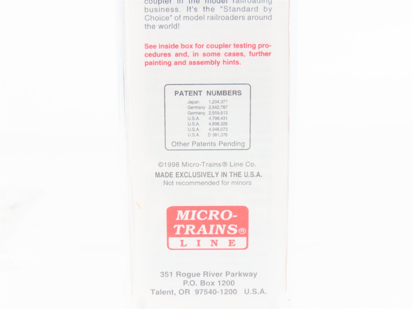 N Scale Micro-Trains MTL 67110 BN Intermodal Kansas City 45' Trailer #237895