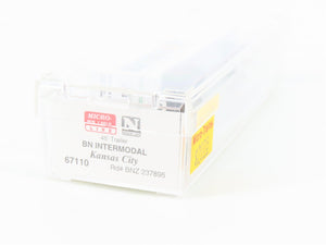 N Scale Micro-Trains MTL 67110 BN Intermodal Kansas City 45' Trailer #237895