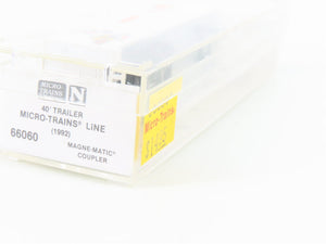 N Scale Micro-Trains Line MTL 66060 40' Trailer #1992