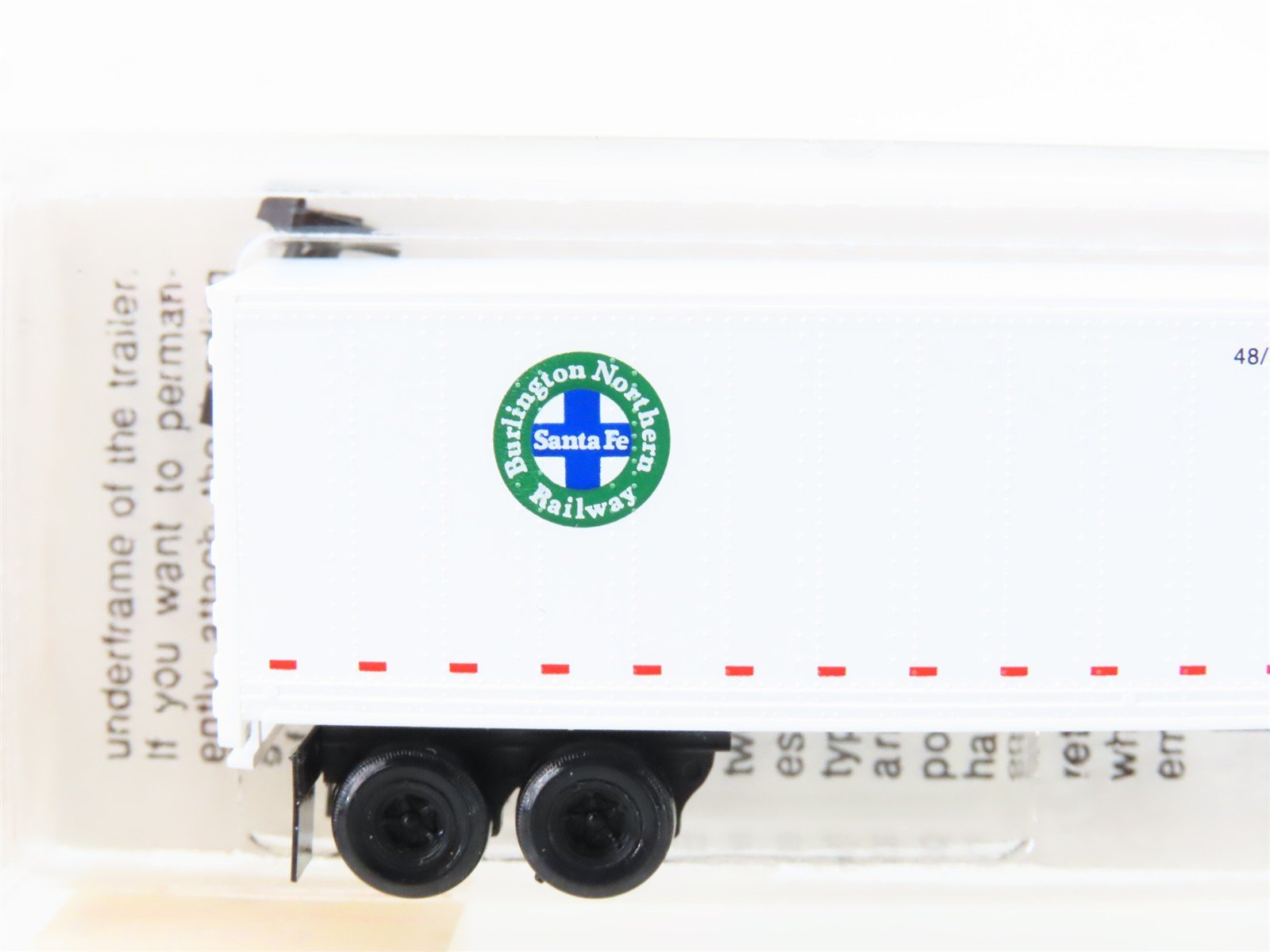 N Micro-Trains MTL 68060 SFTZ BNSF Burlington Northern Santa Fe Trailer #220987