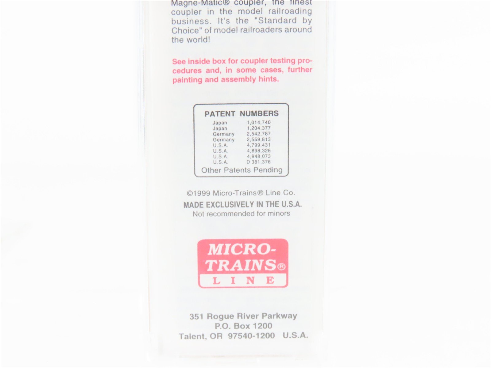 N Micro-Trains MTL 68060 SFTZ BNSF Burlington Northern Santa Fe Trailer #220987