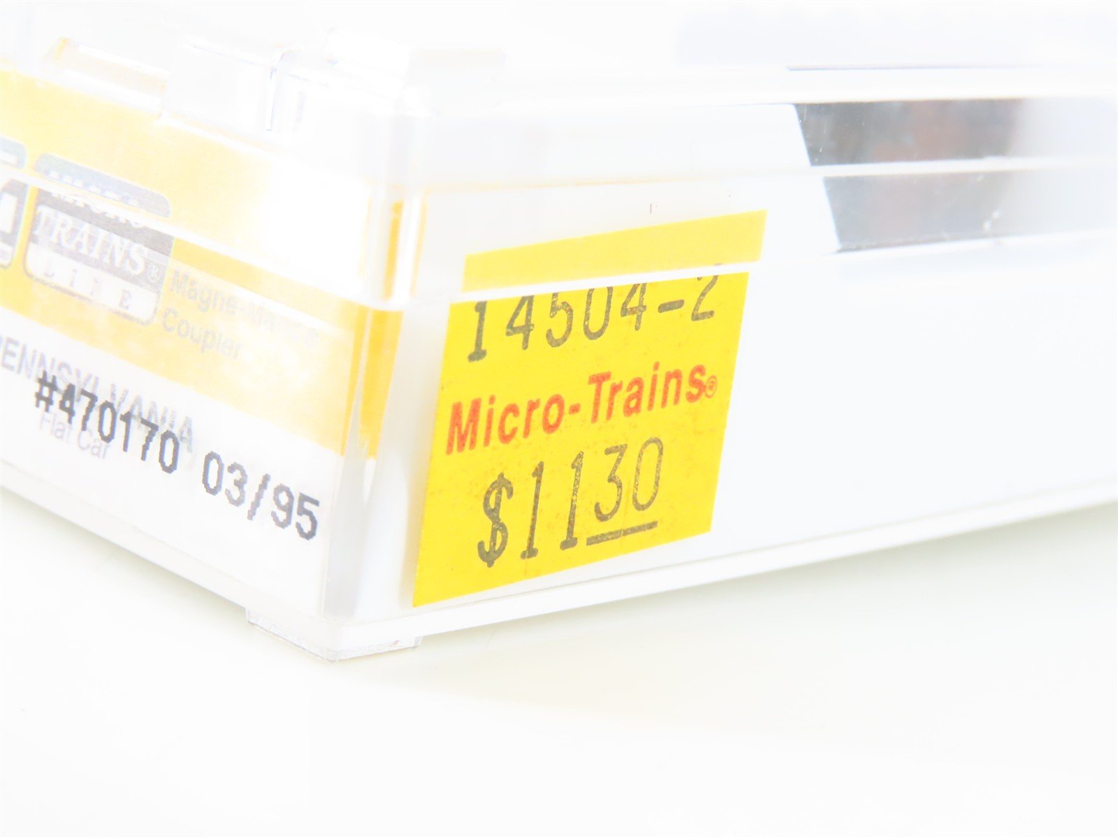 Z Scale Micro-Trains MTL 14504-2 PRR Pennsylvania Railroad 50' Flat Car #470170