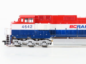 HO Scale Athearn BC Rail British Columbia GE C44-9W Diesel Locomotive #4642