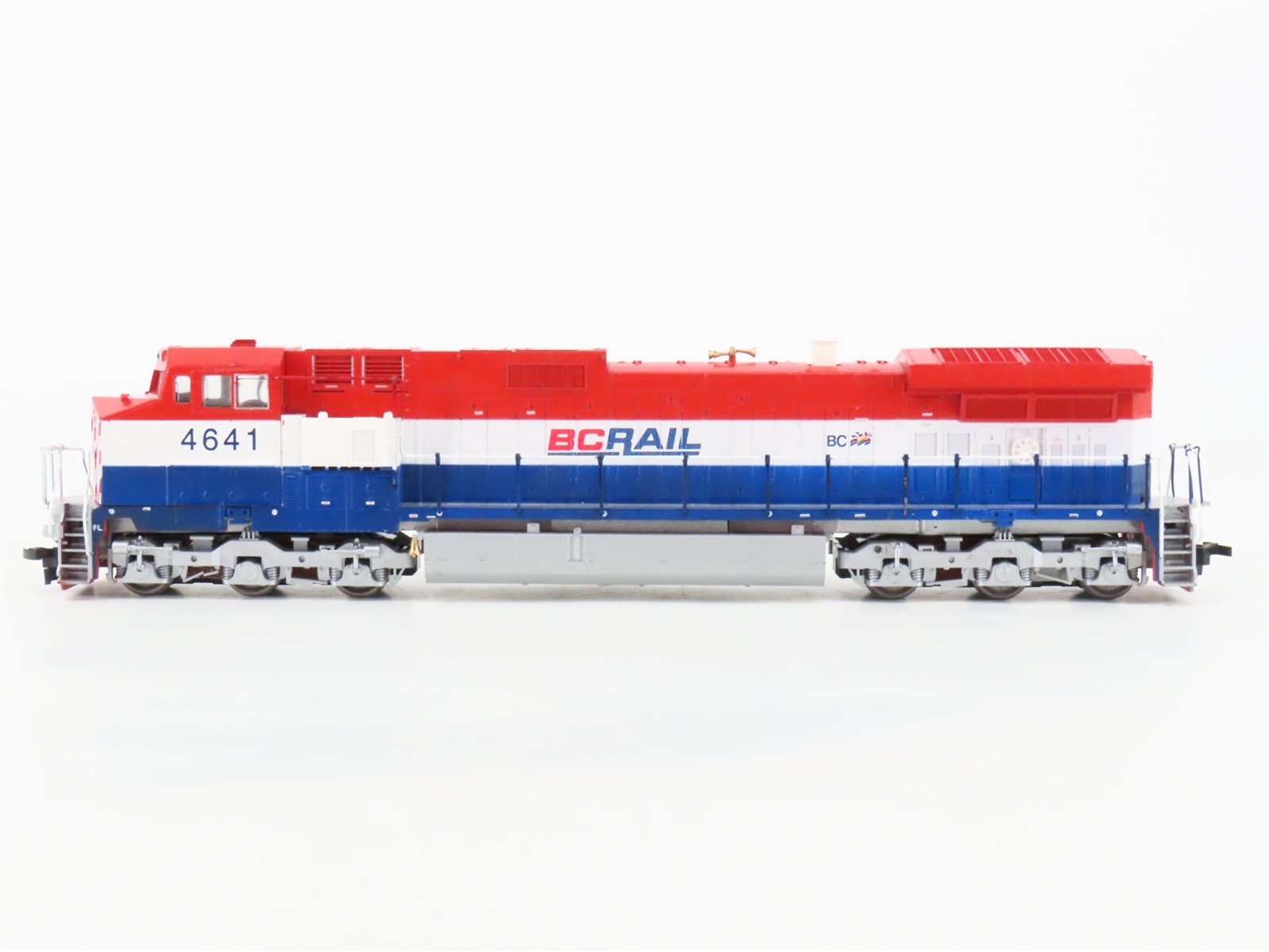 HO Scale Athearn BC Rail British Columbia GE C44-9W Diesel Locomotive #4641