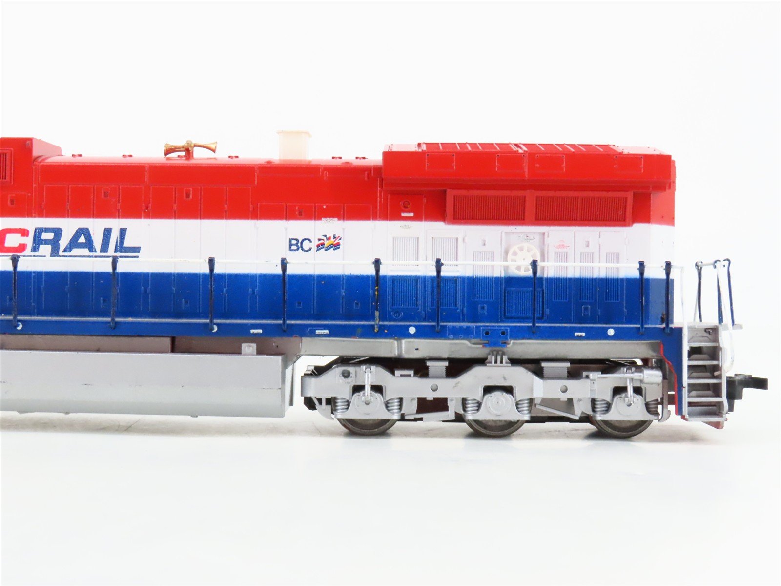 HO Scale Athearn BC Rail British Columbia GE C44-9W Diesel Locomotive #4641