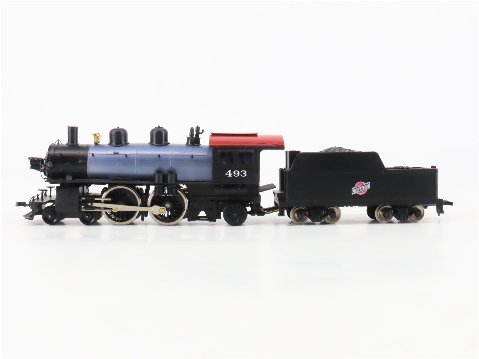 HO Scale Mantua CNW Chicago & North Western 4-4-2 Steam Locomotive #493