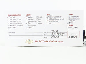 HO Scale Mantua CNW Chicago & North Western 4-4-2 Steam Locomotive #493