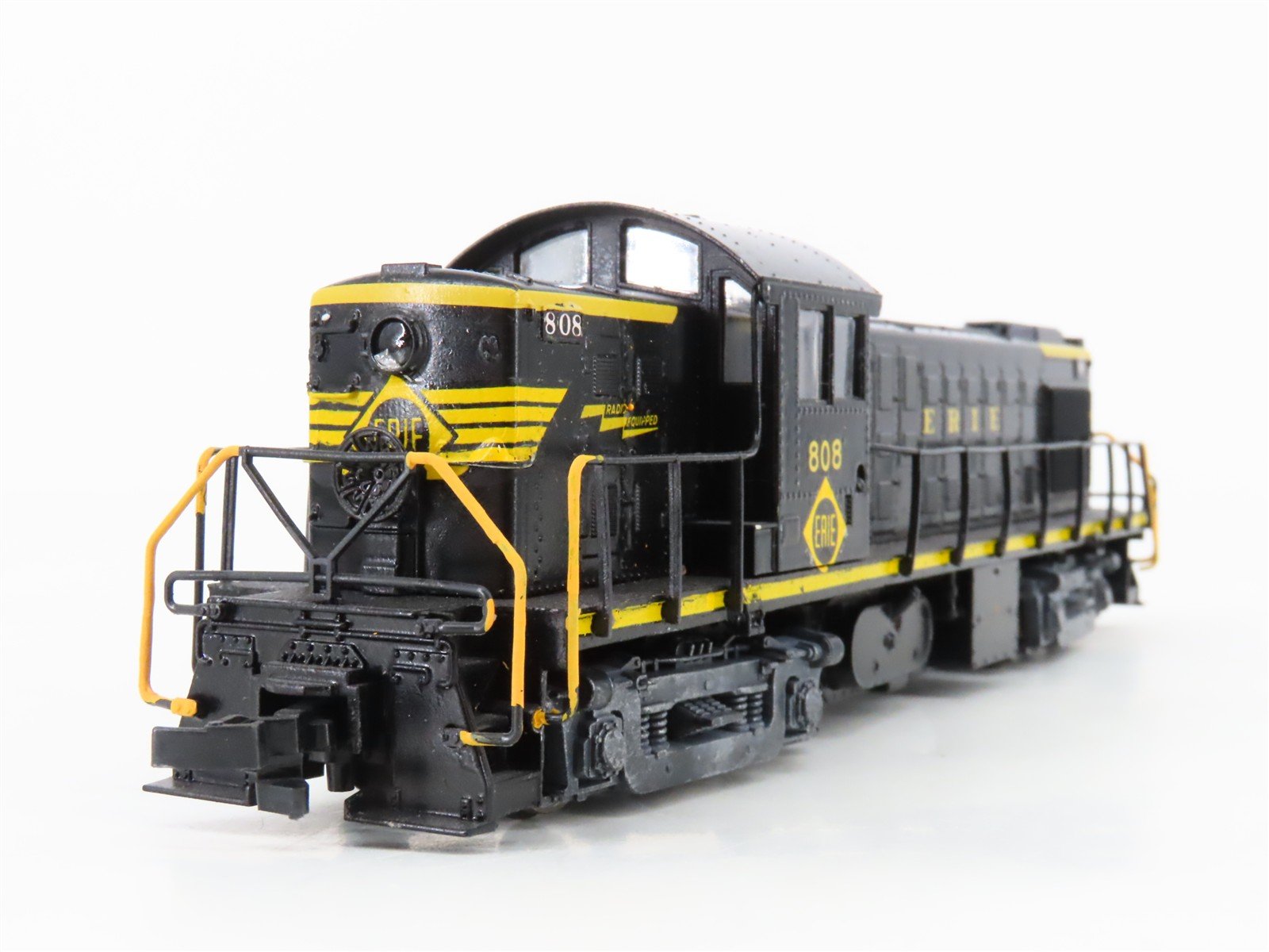 HO Scale Atlas/KATO ERIE Railroad ALCO RS-1 Diesel Locomotive #808 - Custom